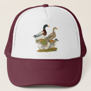Gorra De Camionero Familia de patos de Sajonia