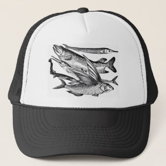 Gorra De Camionero Familia de Pike - pescado