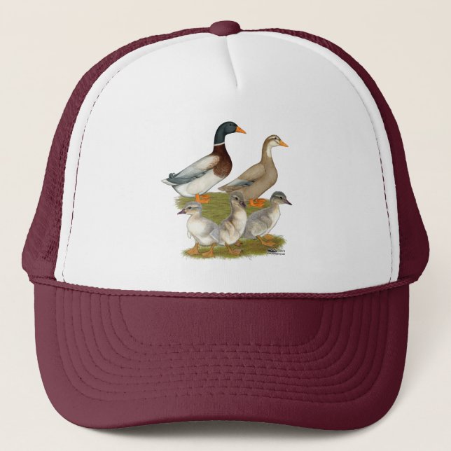 Gorra De Camionero Familia Sajonia Duck (Anverso)