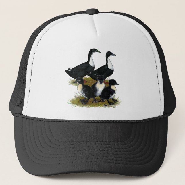 Gorra De Camionero Familia sueca del pato (Anverso)