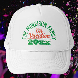 Gorra De Camionero Family on Vacation Trucker Hat