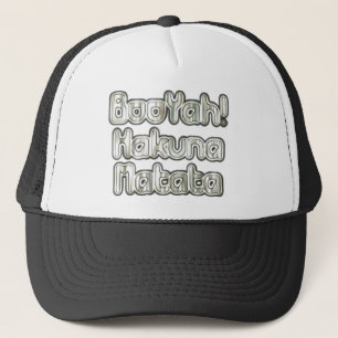 Gorra De Camionero Famoso BooYah Hakuna Matata Designer Tee