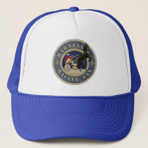 Gorra De Camionero Fan de Carreras de arnés