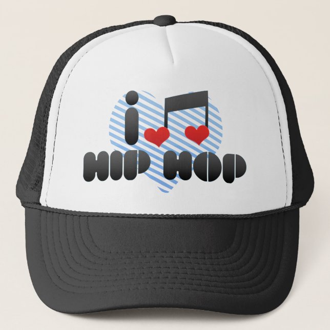 Gorra De Camionero Fan de Hip Hop (Anverso)
