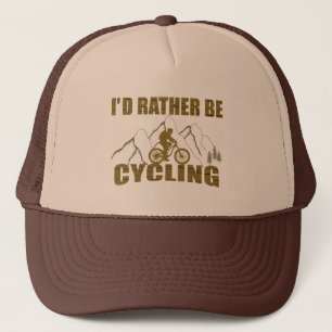 Gorra De Camionero fan del ciclismo divertido