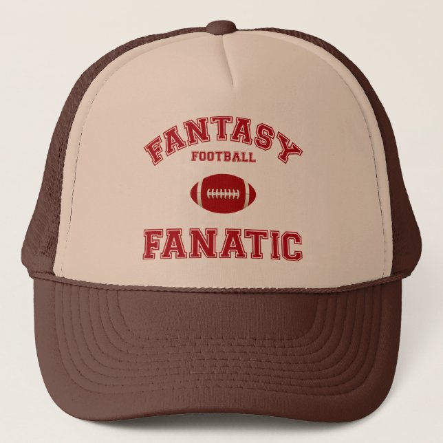Gorra De Camionero Fanático del fútbol de la fantasía (Anverso)