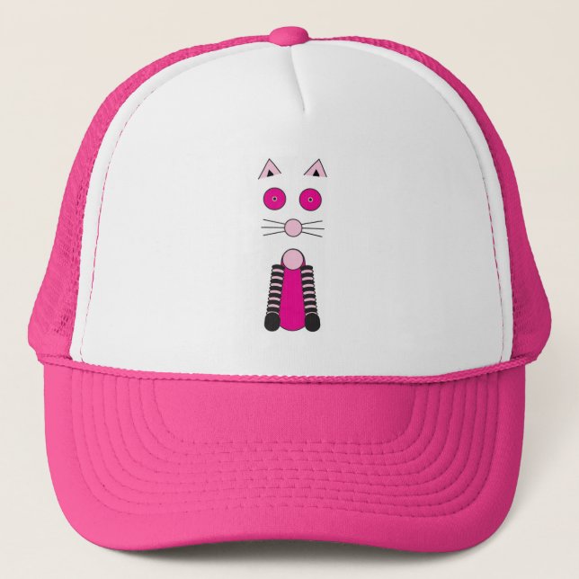 Gorra De Camionero Fancy CAT (Anverso)