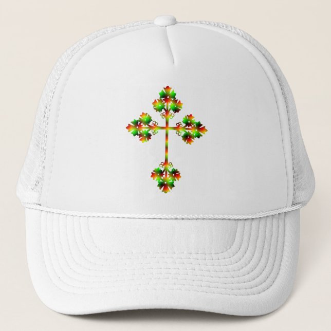 GORRA DE CAMIONERO FANCY CROSS (Anverso)