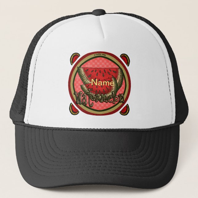 Gorra De Camionero Fancy Watermelon (Anverso)