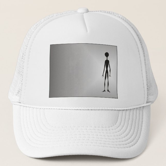 Gorra De Camionero Fantasía de ciencia ficción ALIENADA espacio camin (Anverso)