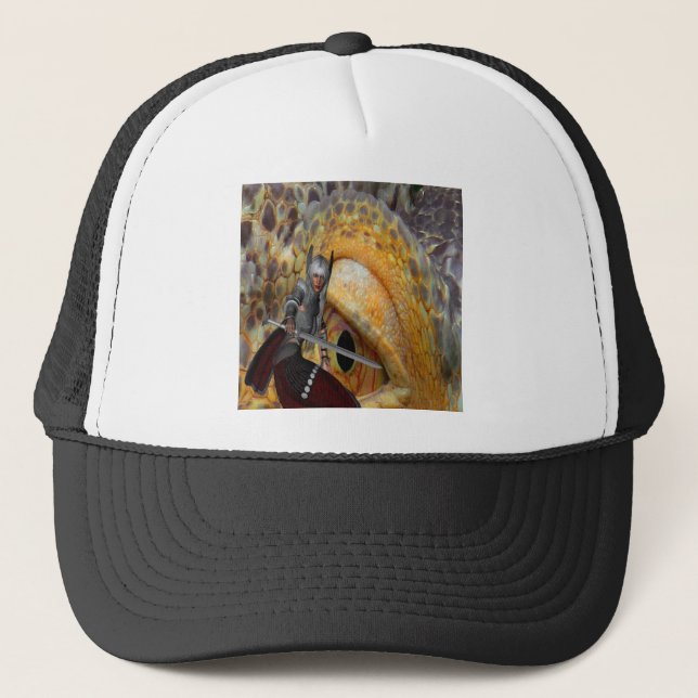 Gorra De Camionero Fantasía Dragon Folk Tale (Anverso)