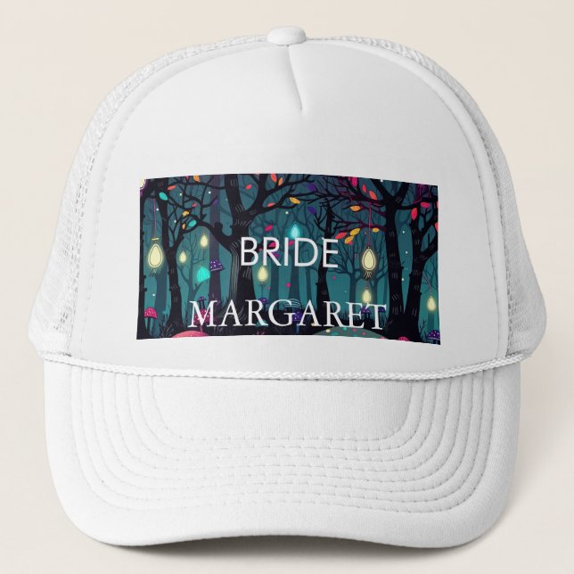 Gorra De Camionero Fantasía Fantasía Art BRIDE Cap (Anverso)