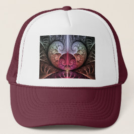 Gorra De Camionero Fantasía irreal abstracta arte fractal