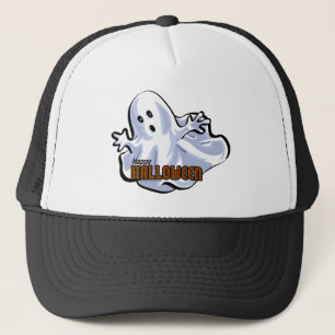Gorra De Camionero Fantasma feliz de Halloween