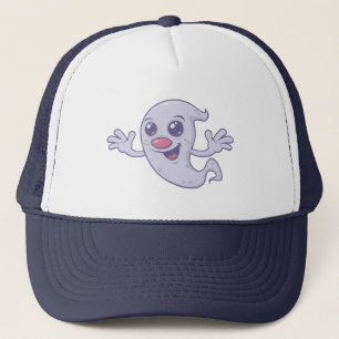 Gorra De Camionero Fantasma retro cutáneo