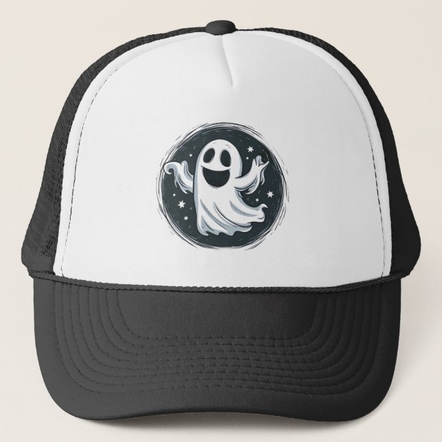 Gorra De Camionero Fantasma volador (Anverso)