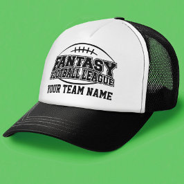 Gorra De Camionero Fantasy Football FFL Personalizado Team