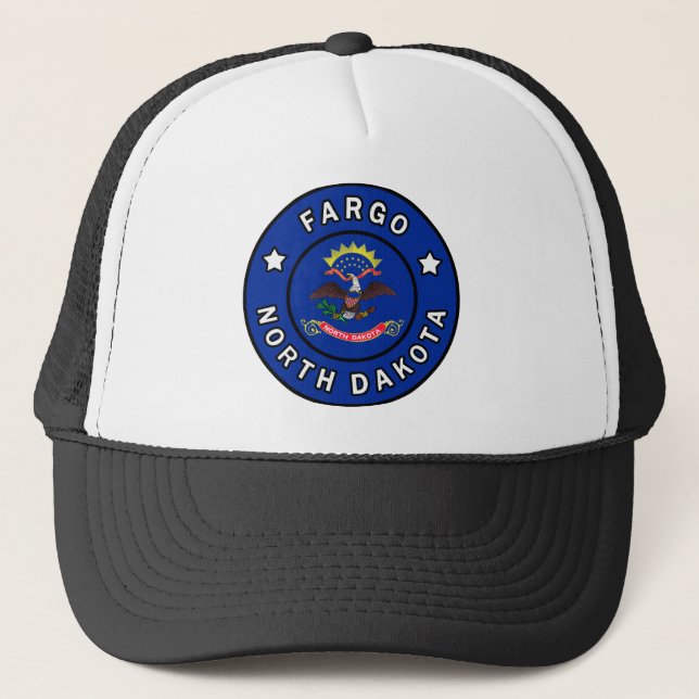 Gorra De Camionero Fargo Dakota del Norte (Anverso)
