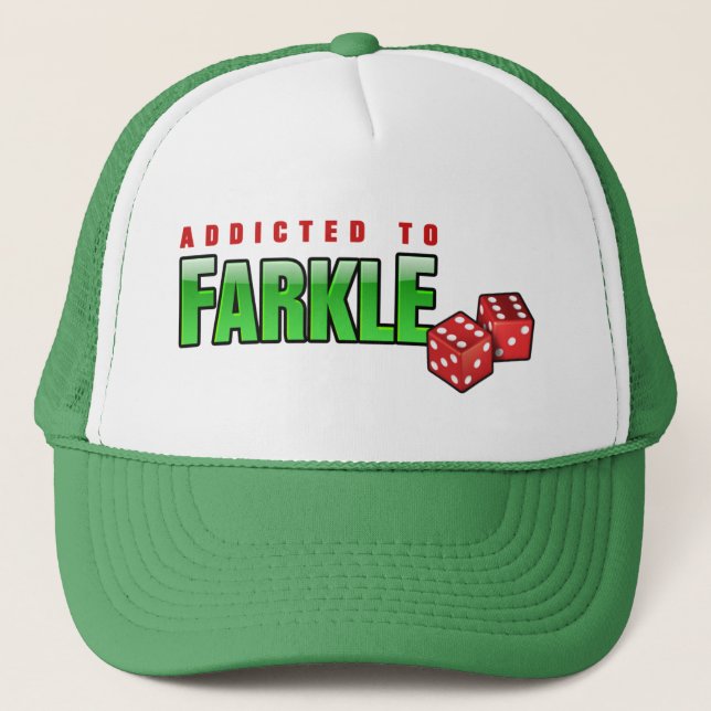 Gorra De Camionero FARKLE - adicto (Anverso)