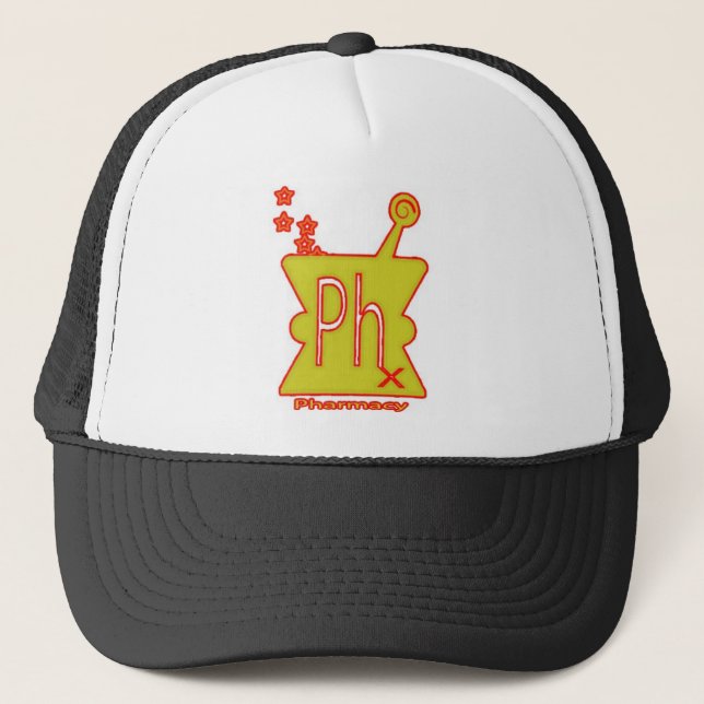 Gorra De Camionero Farmacia pH de Phish (Anverso)