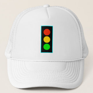 Gorra De Camionero Faro con borde azul claro