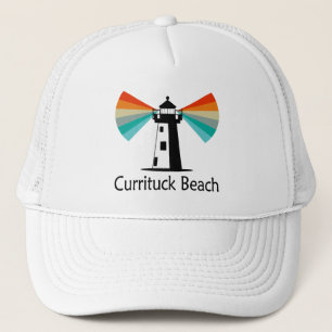 Gorra De Camionero Faro de Currituck Beach Arcoíris
