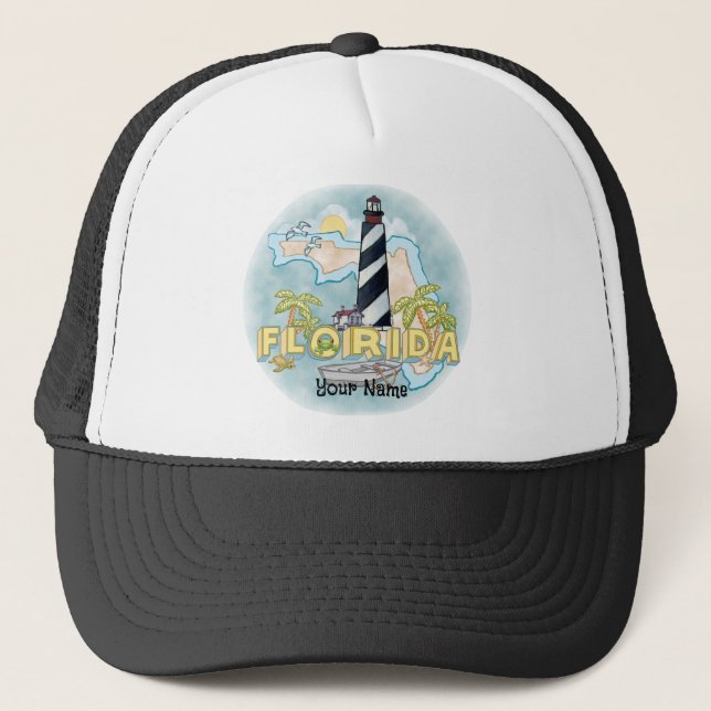 Gorra De Camionero Faro de Florida (Anverso)