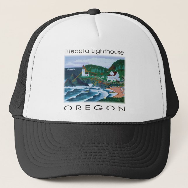Gorra De Camionero Faro de Heceta (Anverso)