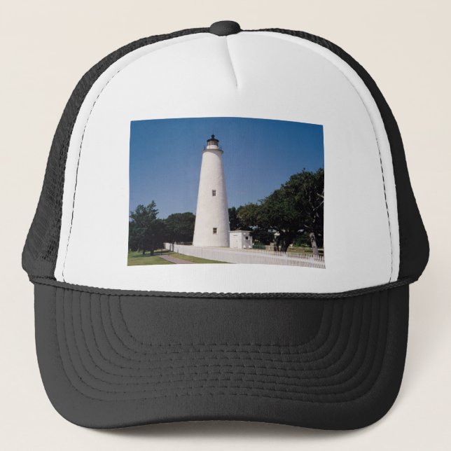 Gorra De Camionero Faro de Ocracoke (Anverso)