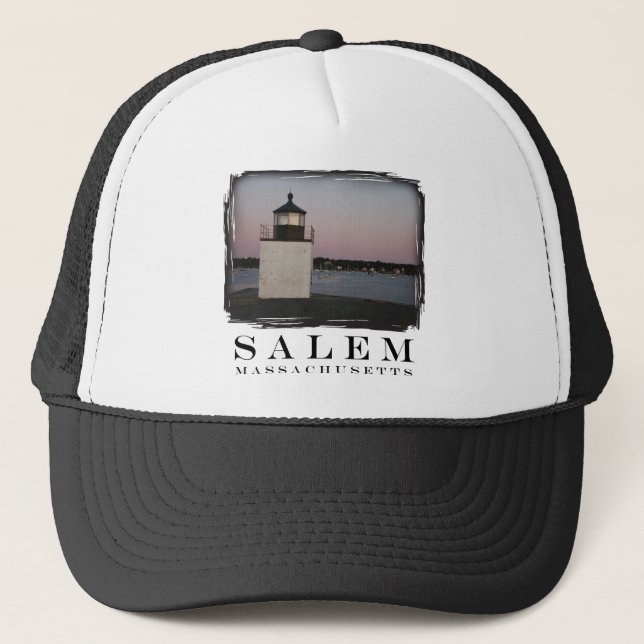 Gorra De Camionero Faro de Salem (Anverso)