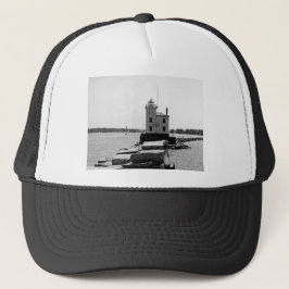 Gorra De Camionero Faro del Lago Erie