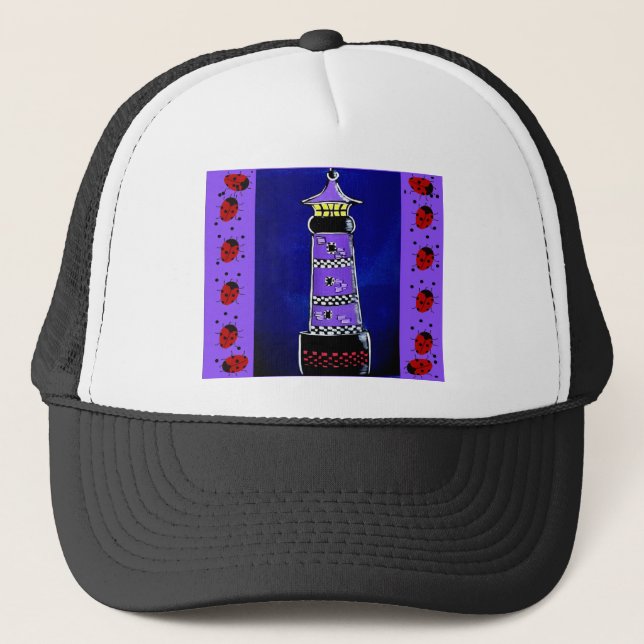 Gorra De Camionero Faros de parásitos (Anverso)