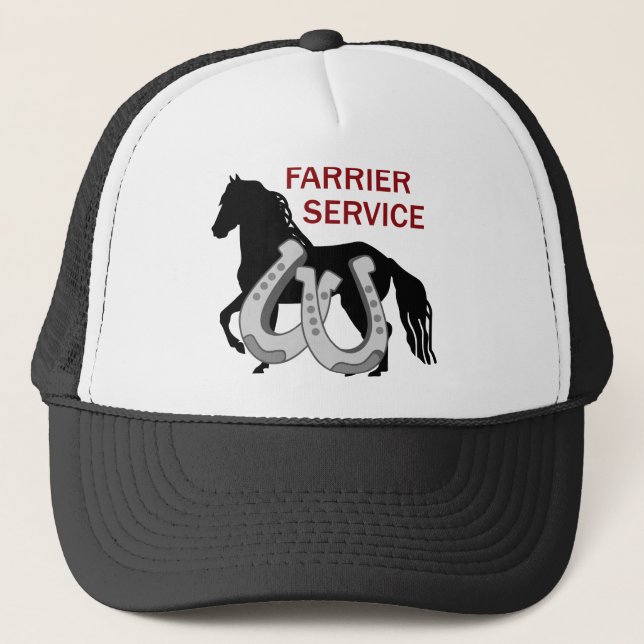 Gorra De Camionero Farrier Service (Anverso)