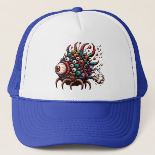 Gorra De Camionero Farting Eyeball Monster