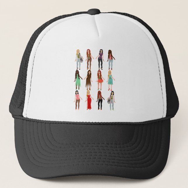 Gorra De Camionero FashionWorld (Anverso)