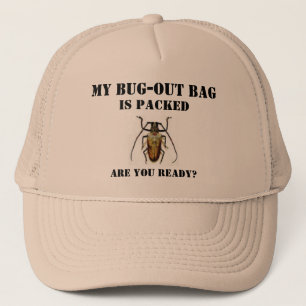 Gorra De Camionero ¿fastidia, mi bolso del Insecto-Hacia fuera, se