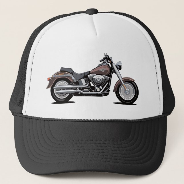 Gorra De Camionero Fat Boy (Anverso)