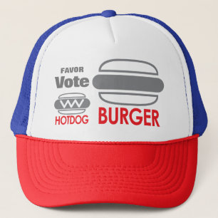 Gorra De Camionero Favor del voto apoyando a la hambruna