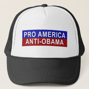 Gorra De Camionero Favorable América, engranaje de Anti-Obama