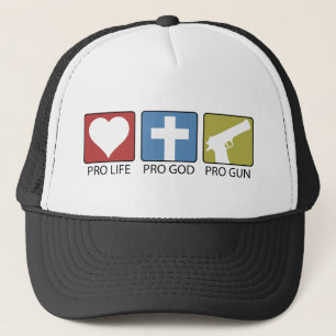 Gorra De Camionero Favorable vida, favorable dios, favorable arma
