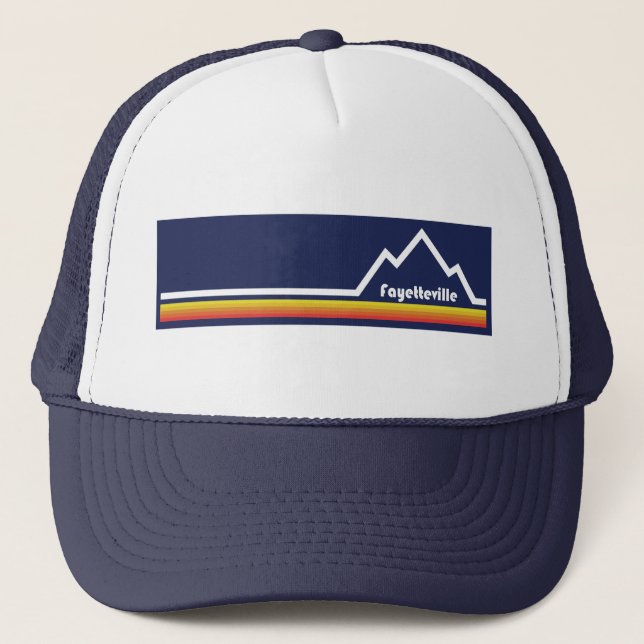 Gorra De Camionero Fayetteville Arkansas (Anverso)