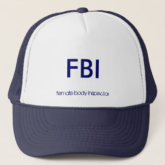 GORRA DE CAMIONERO FBI