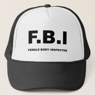 Gorra De Camionero FBI por completo