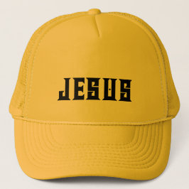 Gorra De Camionero Fe cristiana religiosa nombre Jesús 