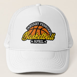 Gorra De Camionero Febrero Febrero Baloncesto Abril Guay Player