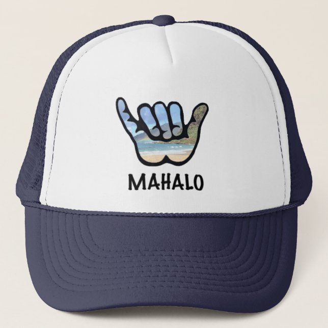 Gorra De Camionero Feel Mahalo (Anverso)