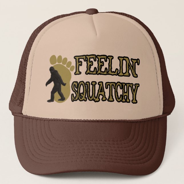 Gorra De Camionero Feelin Squatchy (Anverso)