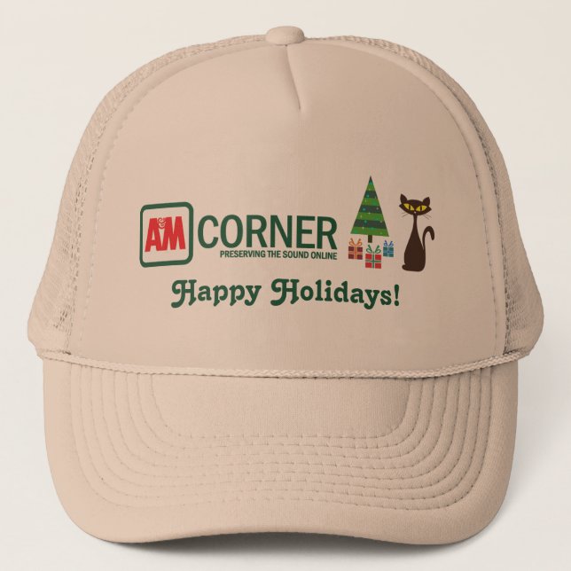 Gorra De Camionero Felices Fiestas (Anverso)
