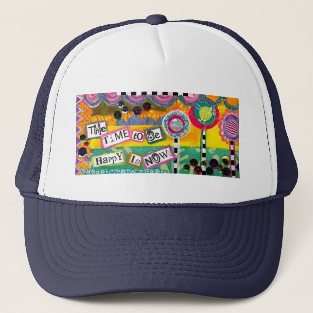 Gorra De Camionero Felicidad (Anverso)