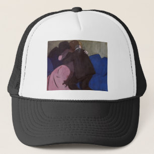 Gorra De Camionero Felix Vallotton - el beso